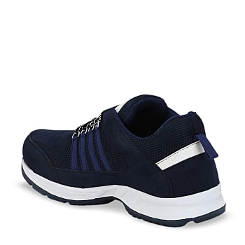 Mengler Men Blue Mesh Running Shoes